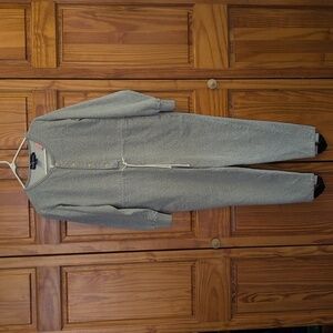 Ralph Lauren Vintage Gray Sweatshirt Cotton Jumpsuit L               F173